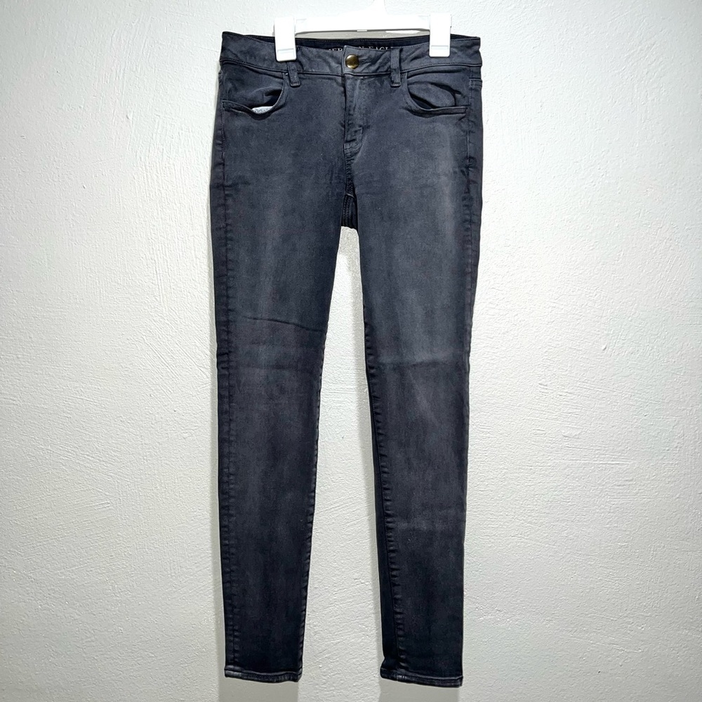 American Eagle Gray Jegging Jeans